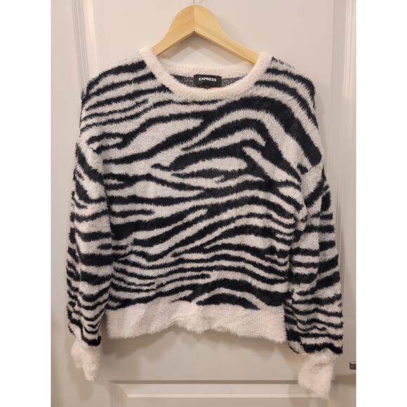 Express Zebra Sweater - Picture 1 of 6